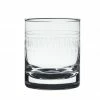 The Vintage List A Pair Of Whisky Glasses With Ovals Design Live