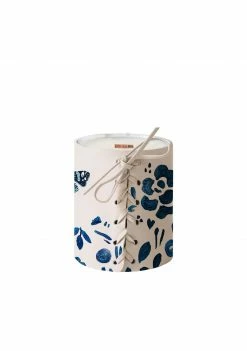 ALEPEL Home Décor & Accessories Denim Butterfly Beige Candle