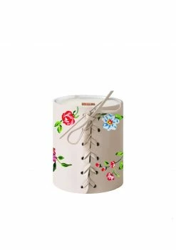 ALEPEL Vintage Linen Beige Candle Home Décor & Accessories