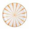 Pomelo Casa Casa Melocoton Dinner Plate With Candy Cane Stripes Live