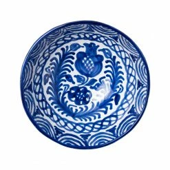 Pomelo Casa Live Casa Azul Medium Bowl 13 Pomelo Casa Live Casa Azul Medium Bowl