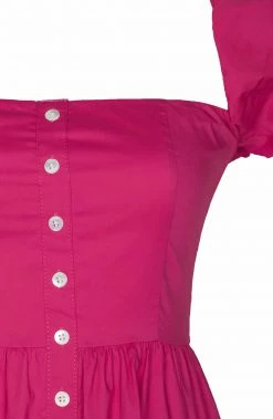 Staud Wear Elio Dress, Peony 5 Staud Wear Elio Dress, Peony