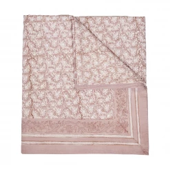 Maison Margaux Pink Rosebud Tablecloth