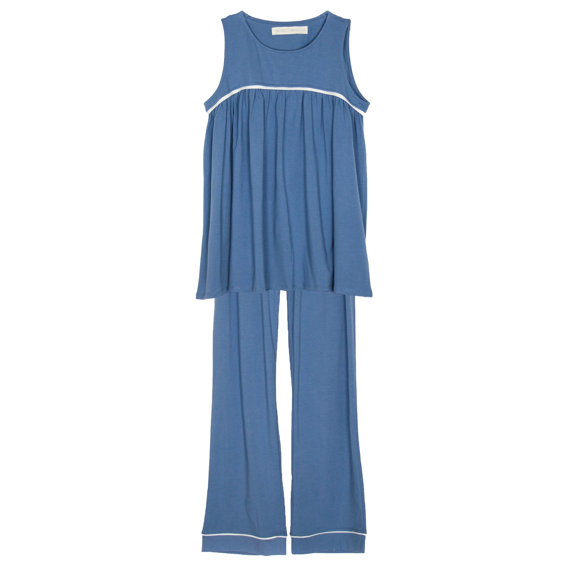 Beverly Drive Tank Blouse + Pants Set, Soothe 1 Beverly Drive Tank Blouse + Pants Set, Soothe