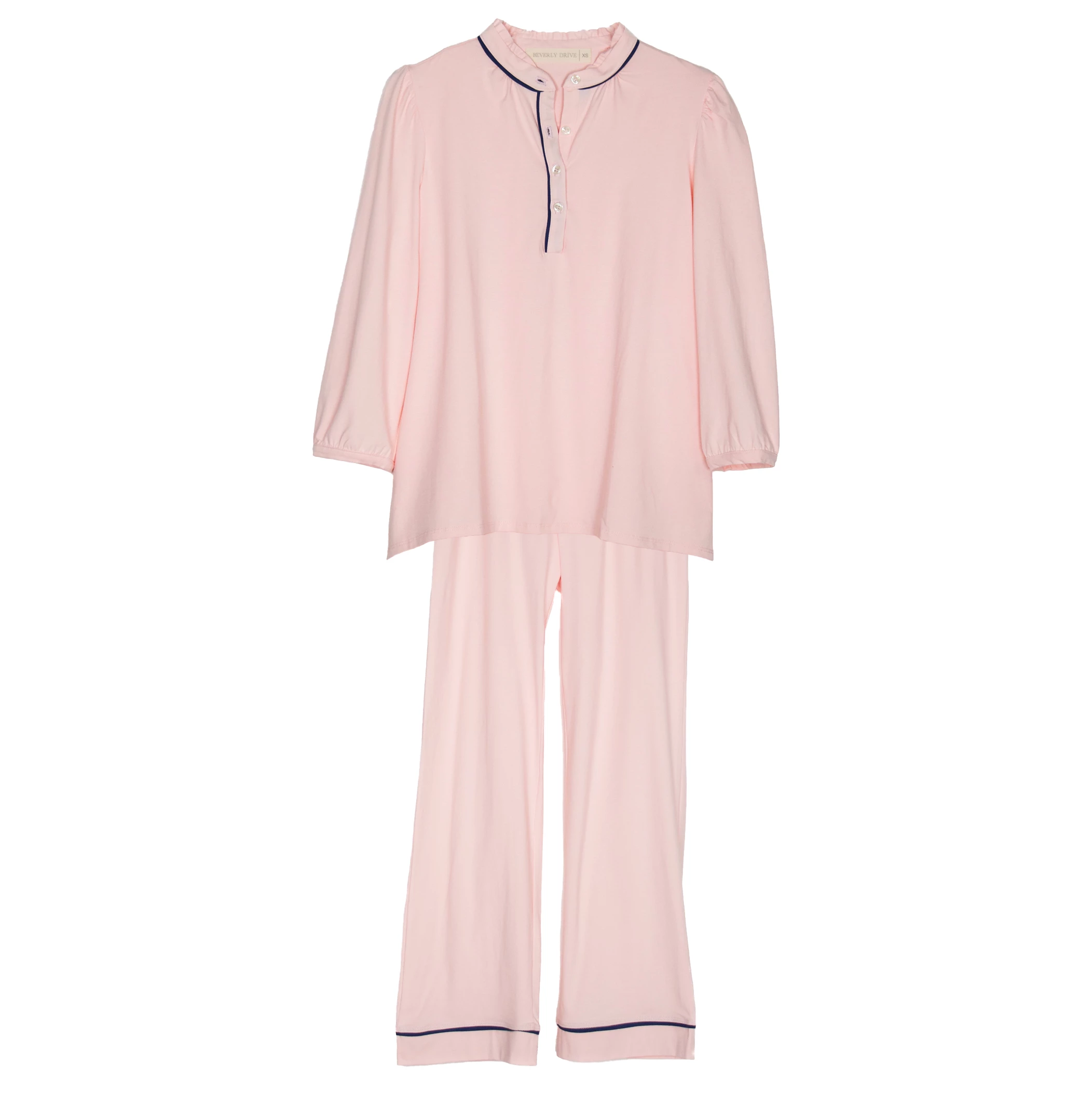 Beverly Drive Wear Signature Blouse + Pants Set, Blush 1 Beverly Drive Wear Signature Blouse + Pants Set, Blush