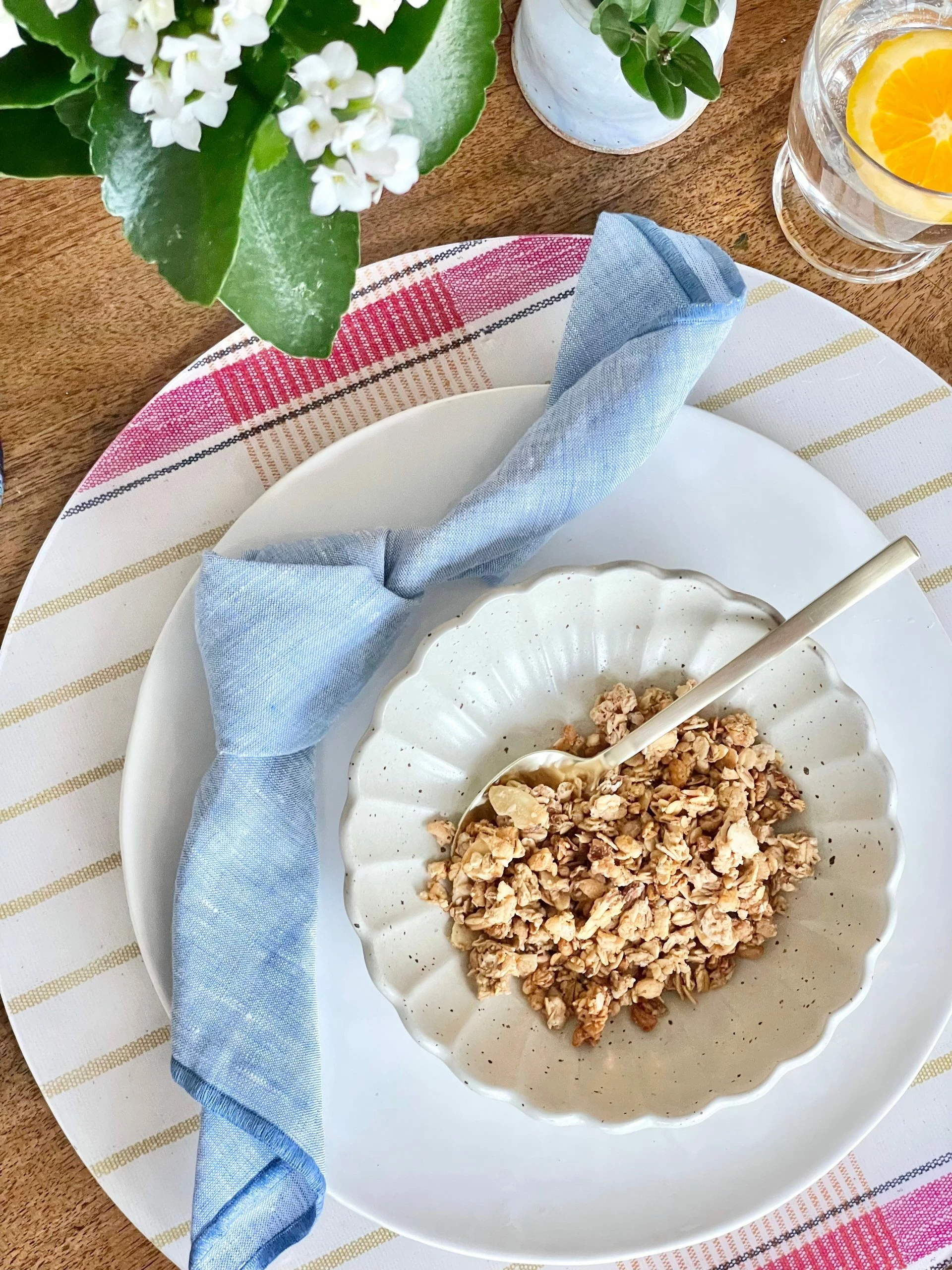 Proper Table Co. Rose Hand-Loomed Placemat 5 Proper Table Co. Rose Hand-Loomed Placemat