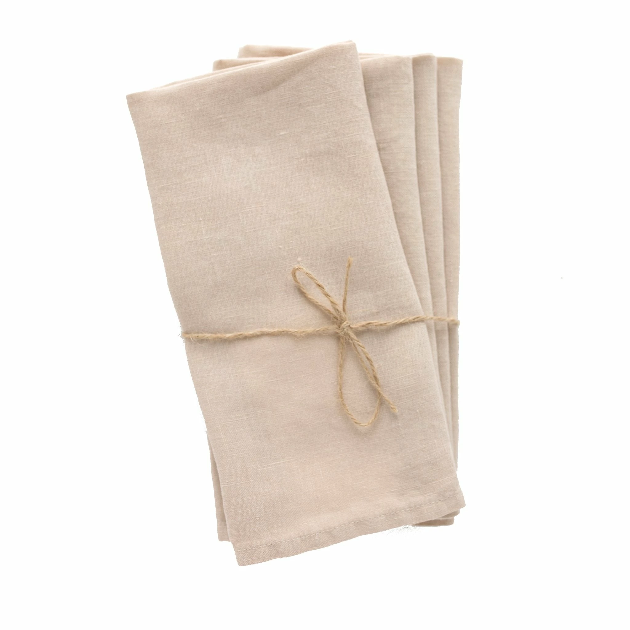 Madame De La Maison Linen Napkins (Set Of 4), Sable 1 Madame De La Maison Linen Napkins (Set Of 4), Sable