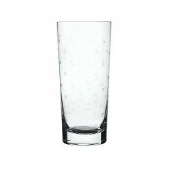 The Vintage List A Set Of Four Crystal Highballs With Stars Design Live