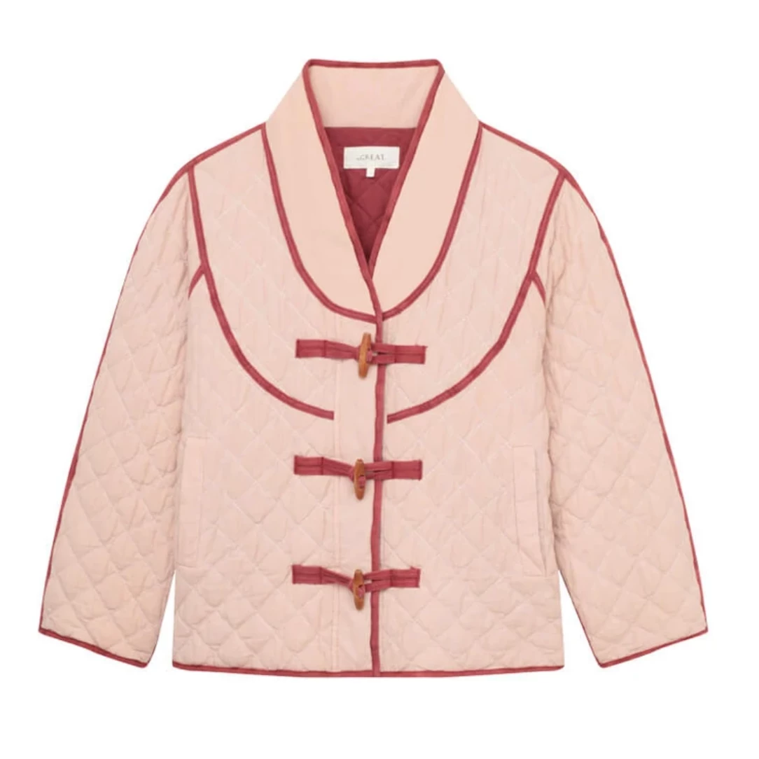 The Great Wear Reversible Toggle Jacket, Malt/Brick 1 The Great Wear Reversible Toggle Jacket, Malt/Brick