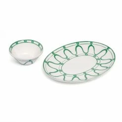 Themis Z Serenity Green Serving Platter Live