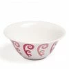 Themis Z Live Athenee Two Tone Pink Peacock Salad Bowl
