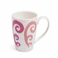 Themis Z Live Athenee Two Tone Pink Peacock Mug