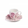 Themis Z Athenee Two Tone Pink Peacock Espresso Cup Live