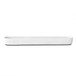 Tina Frey Long Trough Tray, White Live