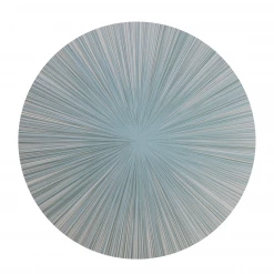 Tisch New York Lines Placemat, Sea Blue Live