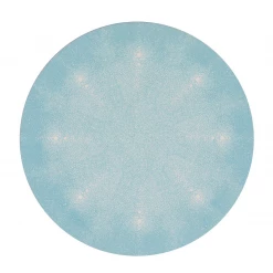 Tisch New York Ice Blue Shagreen Placemat Live