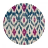Tisch New York Live Ikat Placemat, Teal X Purple