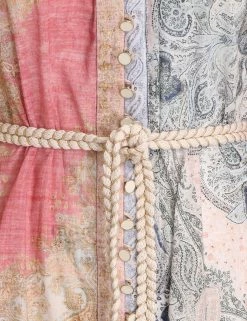 Zimmermann Anneke Spliced Lantern Mini, Patch Paisley Wear 7 Zimmermann Anneke Spliced Lantern Mini, Patch Paisley Wear